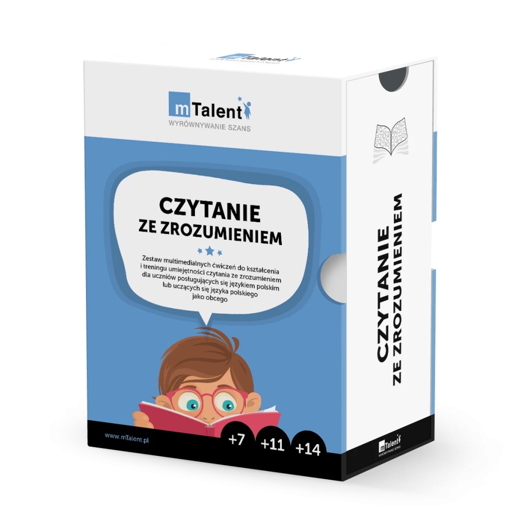 mTalent Czytanie ze zrozumieniem - Projektory, ekrany, monitory interaktywne - Profesjonalne doradztwo - Kontakt: 71 784 97 60. Sklep Projektor.pl
