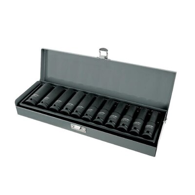 Proline zestaw nasadek UDAROWYCH DŁUGICH 1/2 10-24mm CrMo SCM-440 18494