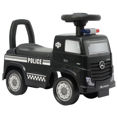 Milly Mally Pojazd Mercedes-Benz Actros Police Black