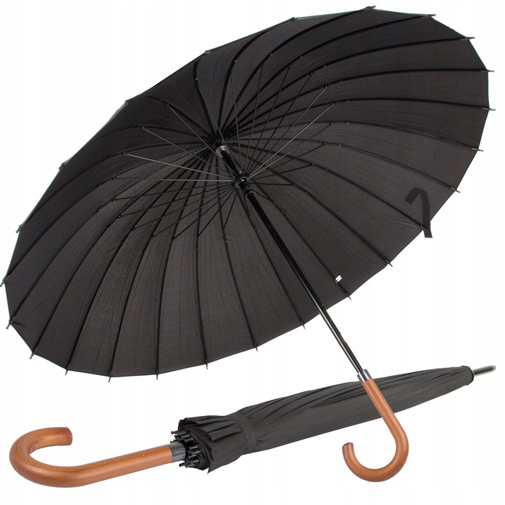 Parasol Rządowy Duży Elegancki Wytrzymały Xxl 24