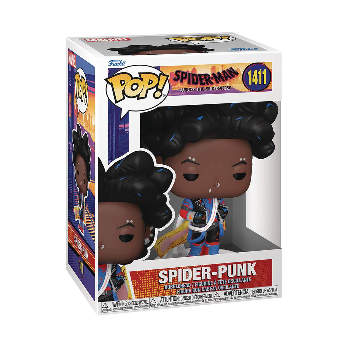 Funko POP! Marvel, Spider-Man, Spider-Punk, 1411