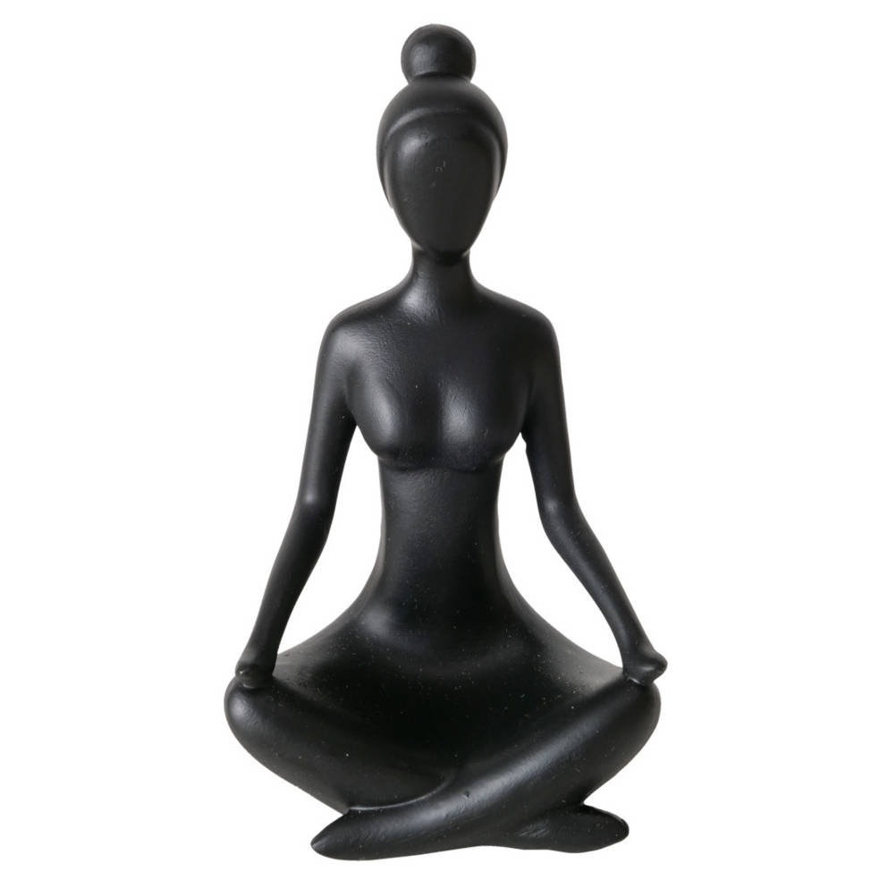 Figurka dekoracyjna Joga, kobieta, 10 cm