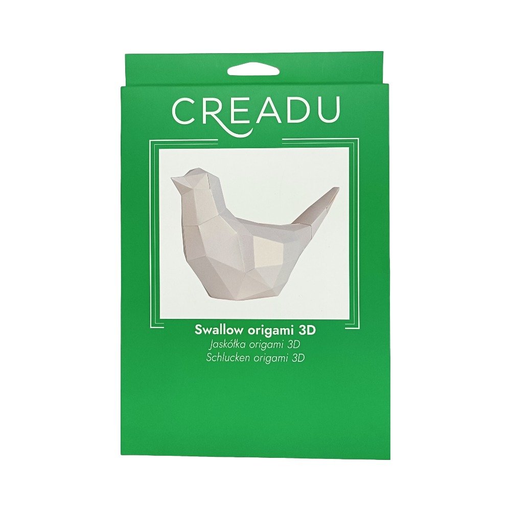 Creadu, Zestaw DIY, origami JASKÓŁKA