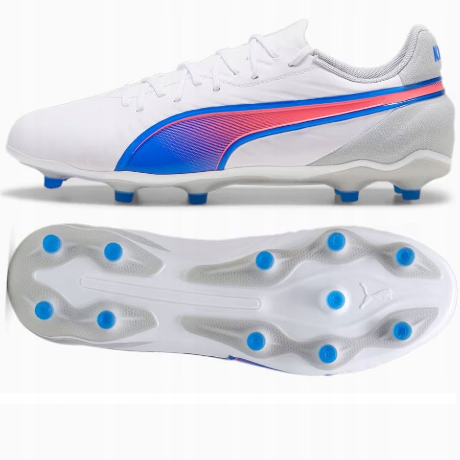 Buty Puma KING Match FG/AG 107863-02 biały 42 1/2