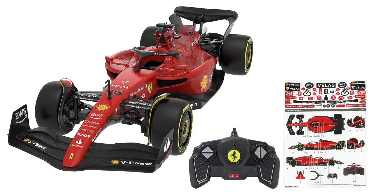 Jamara Ferrari F1-75 1:18 24 Ghz – 24 Ghz Dla Wielu Graczy Oficjalnie