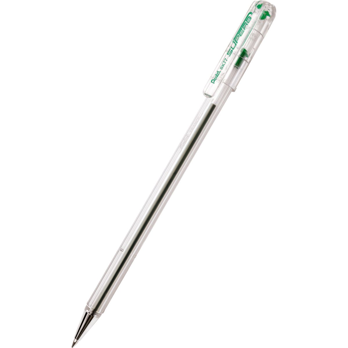 Pentel Długopis z wymiennym wkładem przeźroczysty BK77)