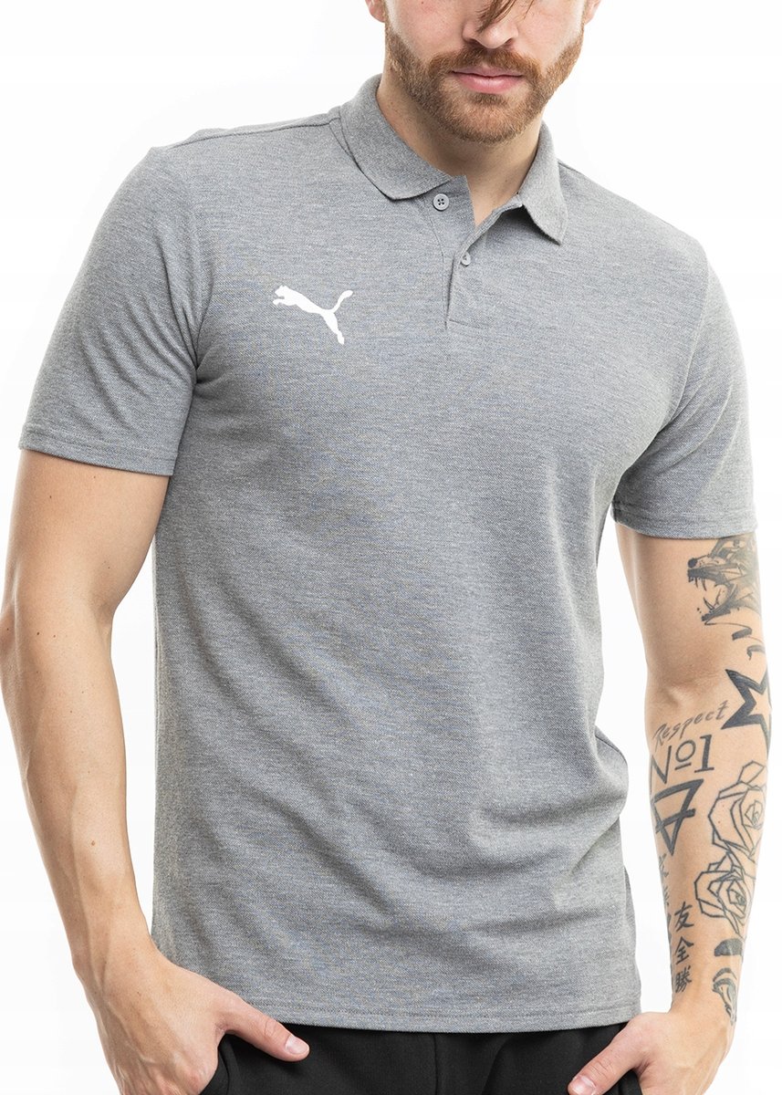 PUMA koszulka męska t-shirt polo sportowa polówka Team Goal roz.S