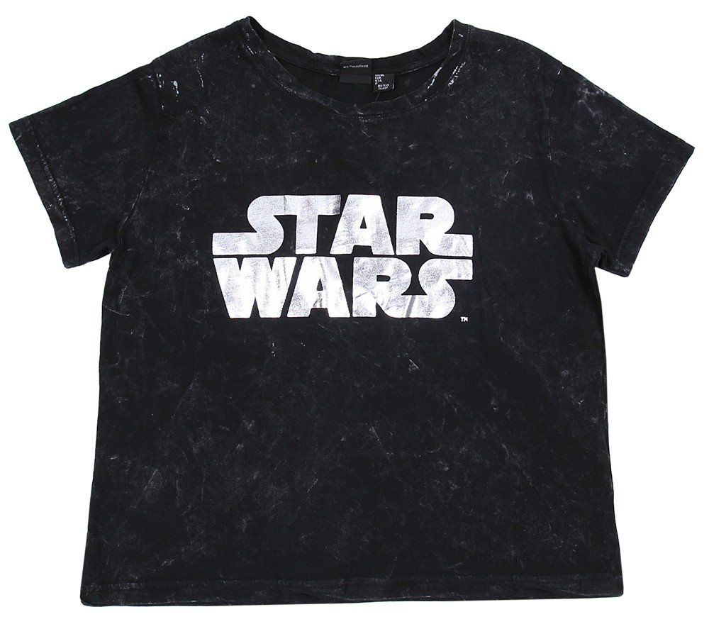 Czarna koszulka/t-shirt STAR WARS DISNEY M