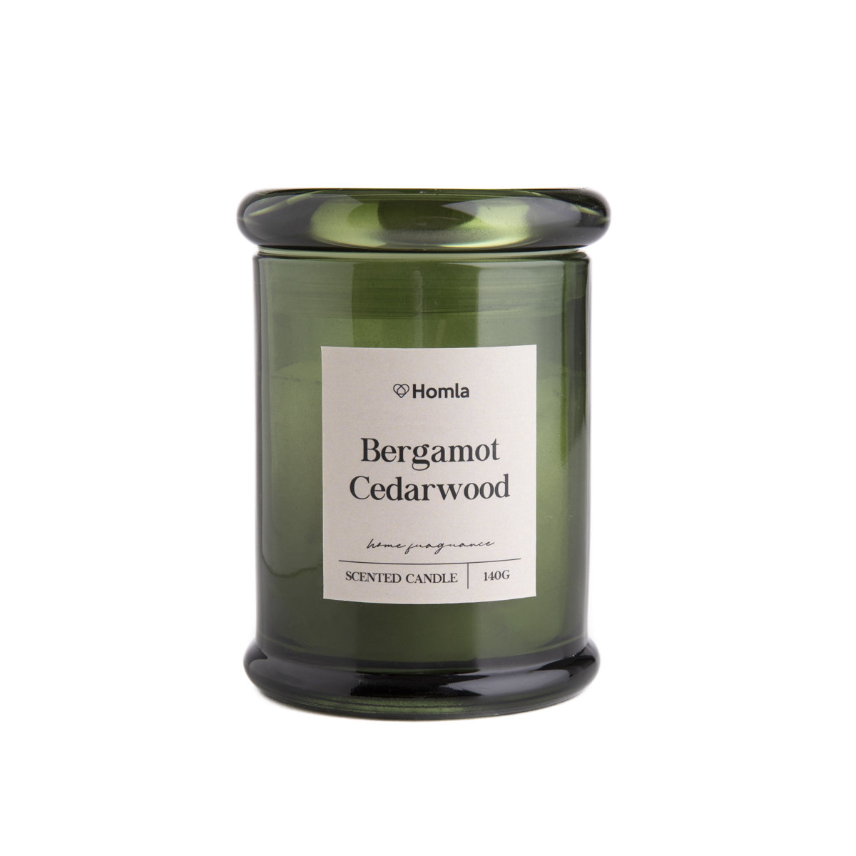 HOMLA MAEL Świeca zapachowa Bergamot & Cedarwood 140 g