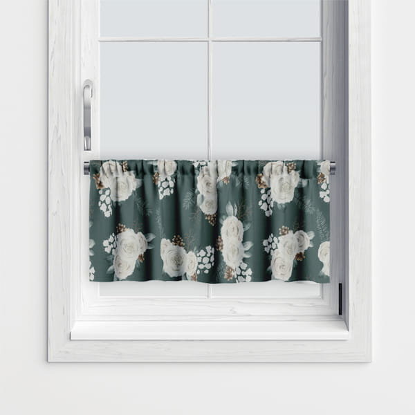 Zazdrostka WINTER wzór BN53 Zimowe róże 45 x 90 cm