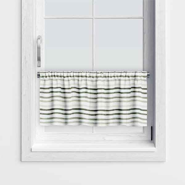 Zazdrostka WINTER wzór BN49 | Pasy na białym tle 45 x 150 cm