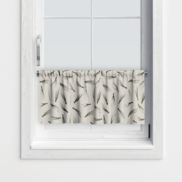 Zazdrostka WINTER wzór BN45 | Sosnowe igły na beżowym tle 45 x 240 cm