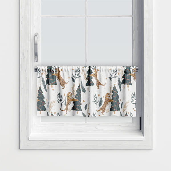 Zazdrostka WINTER wzór BN73 | Świąteczny tygrys 45 x 240 cm