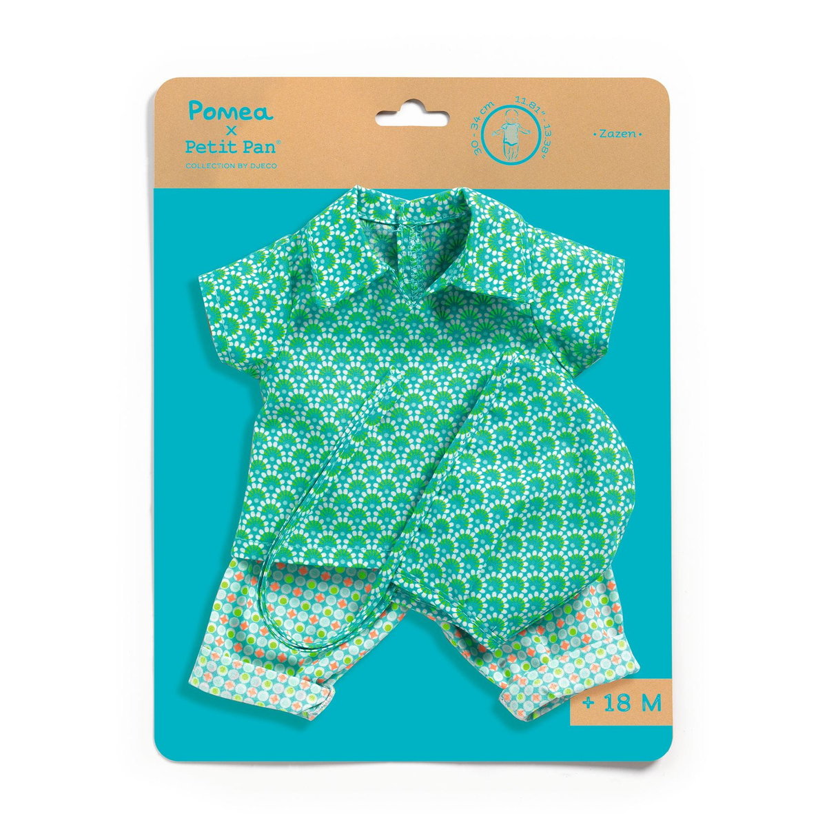 Komplet ubrań 3 elementy PETIT PAN & POMEA DJ07755