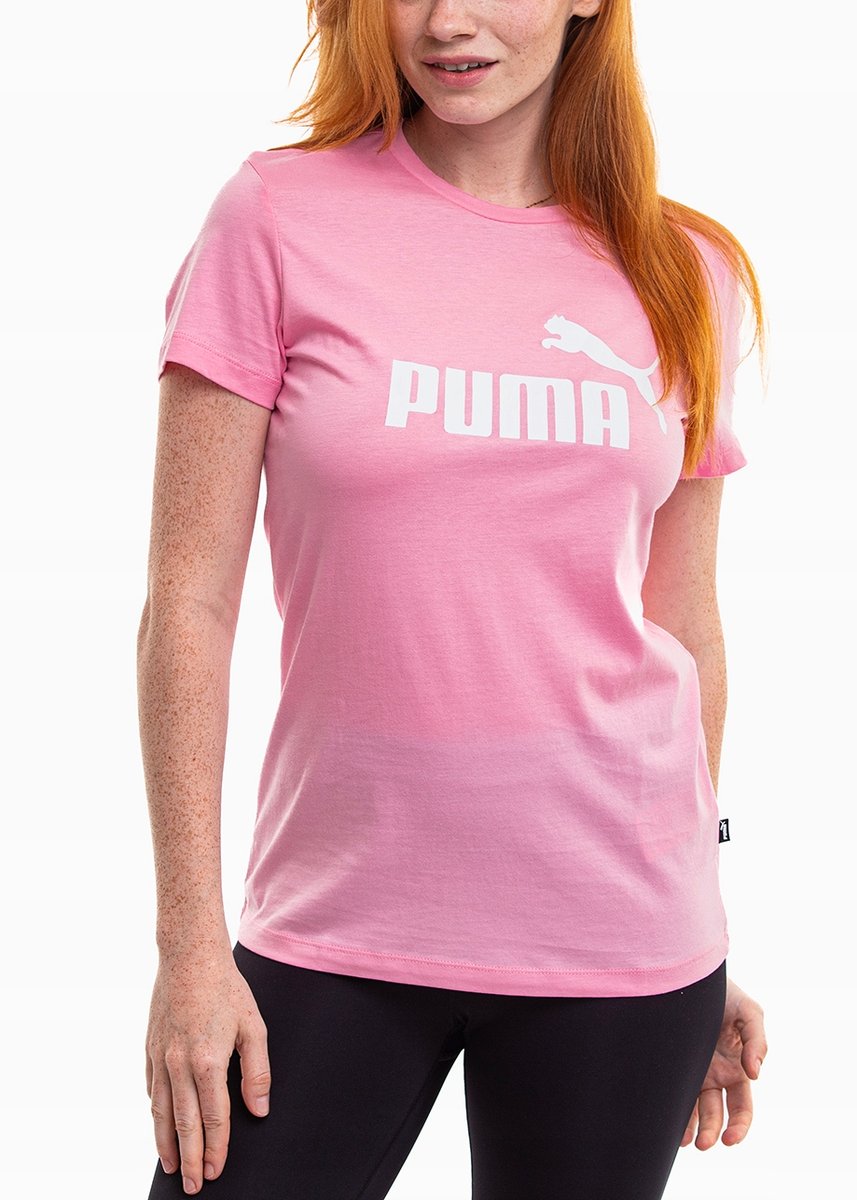 PUMA koszulka t-shirt damska sportowa bawełniana ESS Logo Tee roz.M