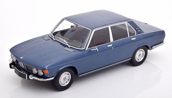 Minichamps Bmw 2500 E3 1968 Blue Metallic 1:18 155029200