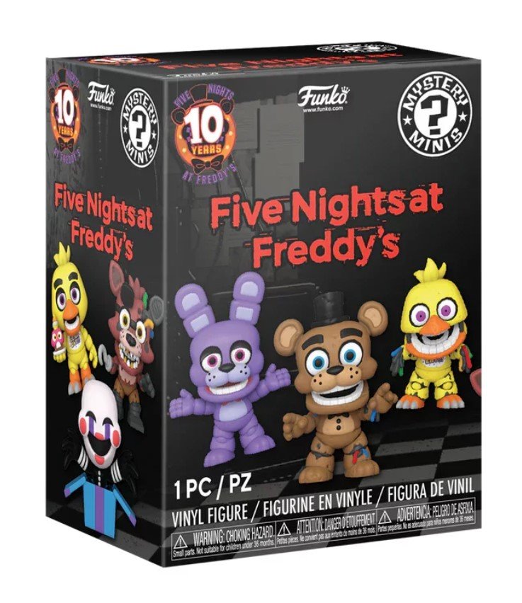five nights at freddy's funko pop! fnaf mystery minis figurka