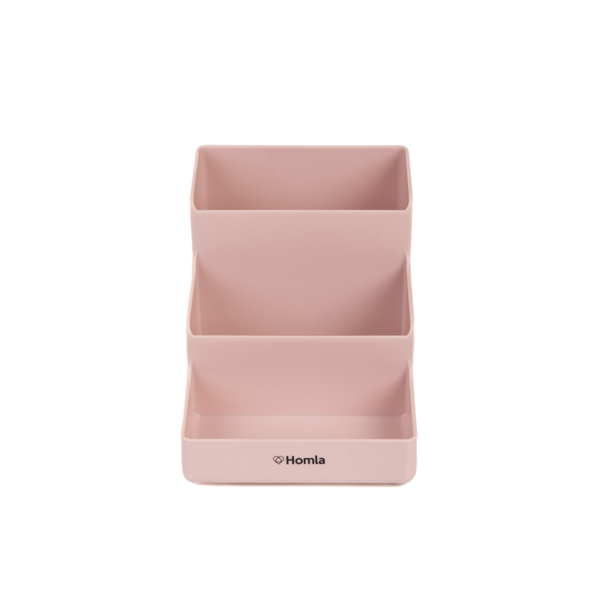 HOMLA MADIE Organizer na biurko różowy 11.6x20x9.8 cm