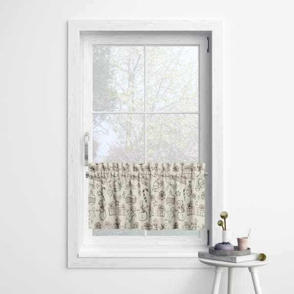 Zazdrostka WINTER wzór BN11 świąteczne rysunki 30 x 150 cm