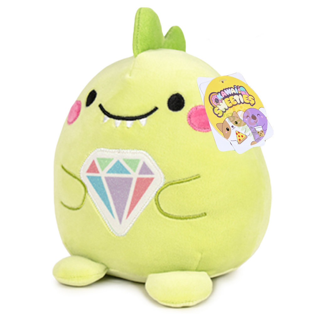 MIĘKKA MASKOTKA DINOZAUR 25 CM PRZYTULANKA DINO DINUŚ PLUSZAK KAWAII SHINY