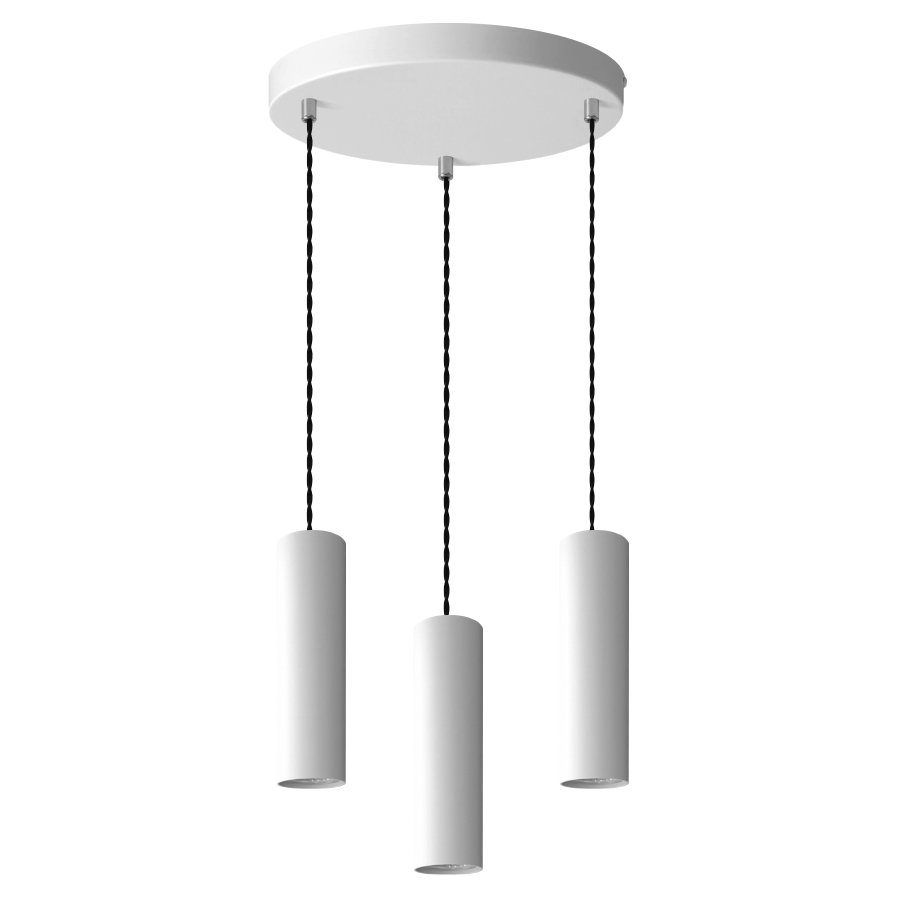 NOWOCZESNE LAMPY WISZĄCE LOFT TUBA 3P 05/3PB