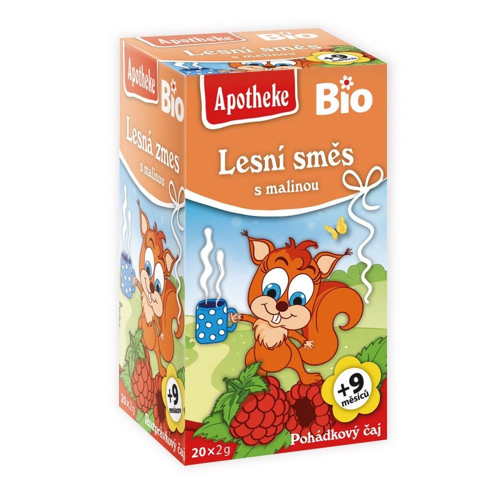 Herbata dla dzieci owoce leśne z maliną BIO 40 g - Apotheke
