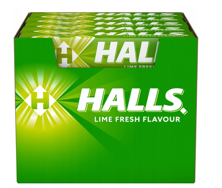 Halls Vitamina C Limonka 20szt