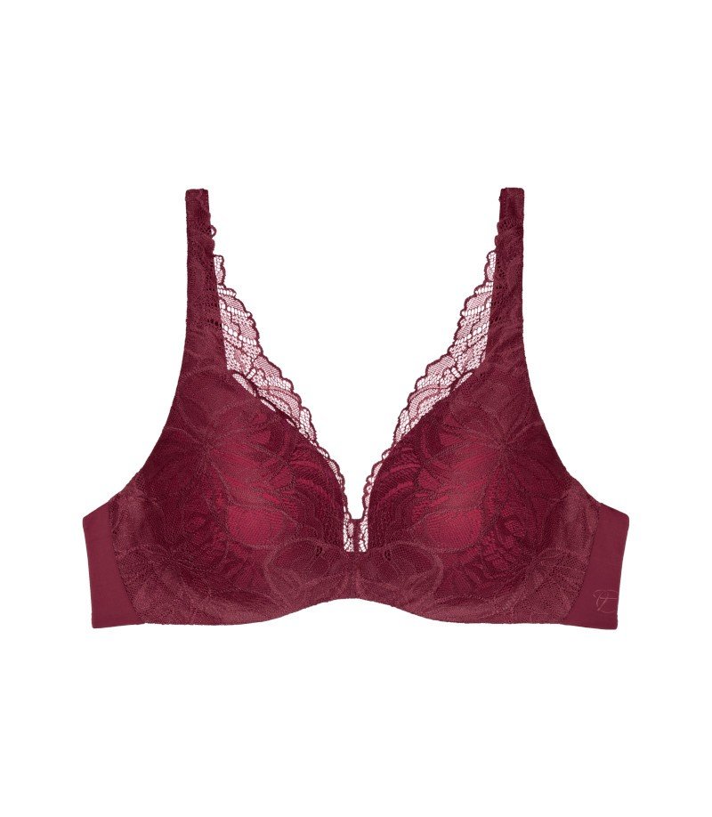 Triumph biustonosz usztywniany na fiszbinie Body Make-Up Illusion Lace WP-80E