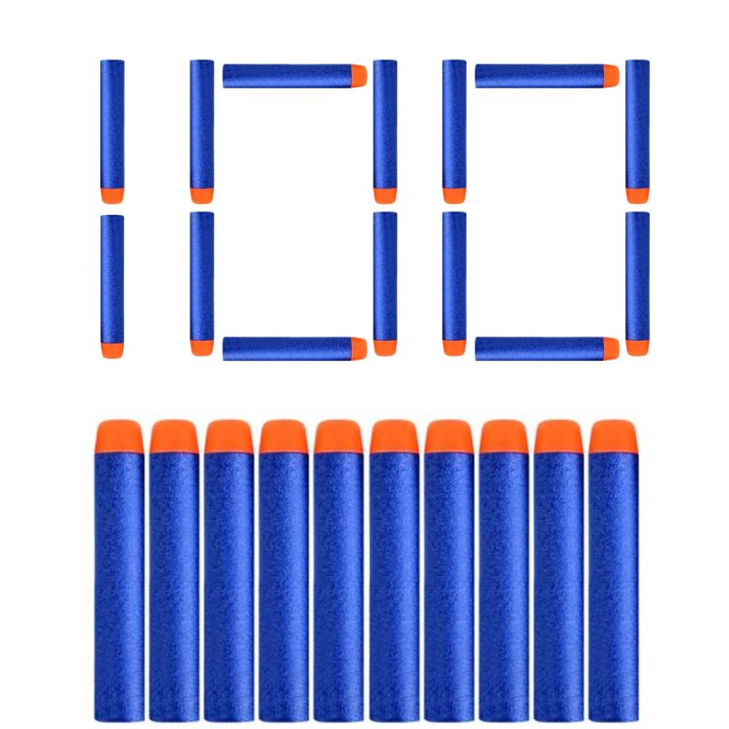 100 szt STRZAŁKI DO NERF ELITE N-STRIKE DO WYRZUTNI
