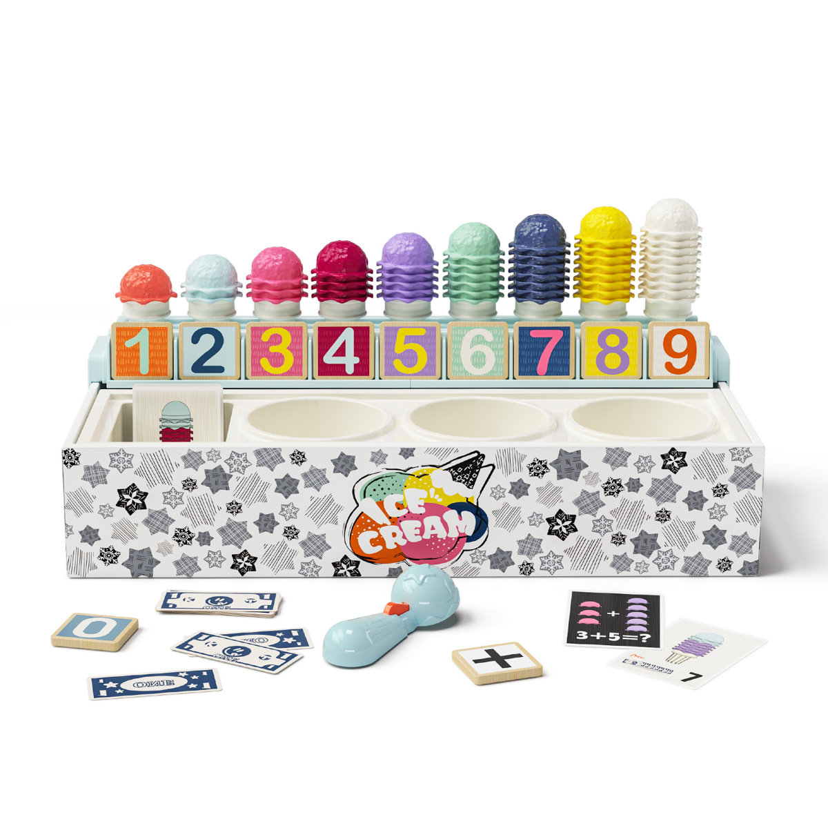 Zabawka matematyczna Lodziarnia