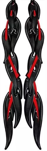 Naklejka Na Auto Pasy Carbon Tribal 34,5x4 cm 1/06163