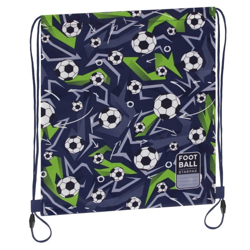 STARPAK Worek Na Buty Gimnastyczny Podróżny Szkolny Football