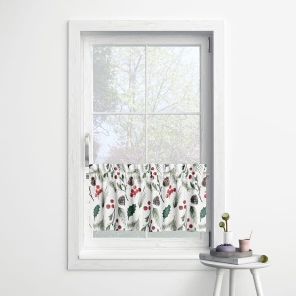 Zazdrostka WINTER wzór BN08 | ostrokrzew 45 x 210 cm