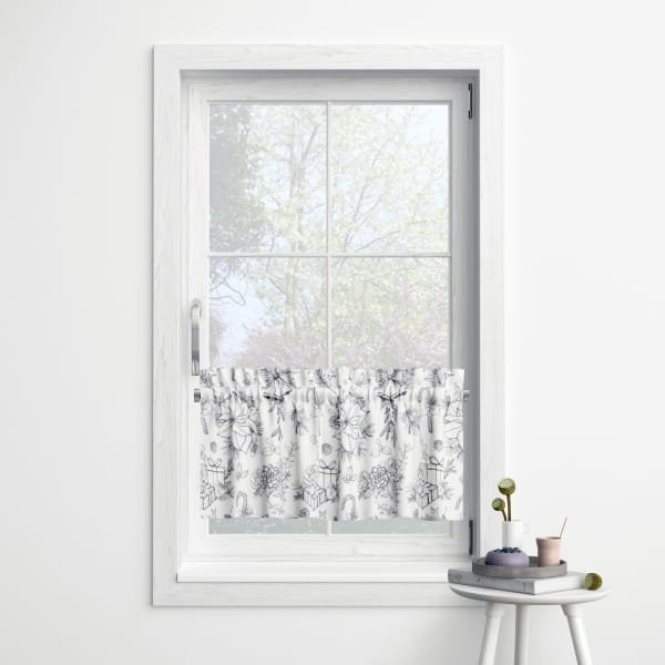 Zazdrostka WINTER wzór BN35 | świąteczne szkice 60 x 180 cm
