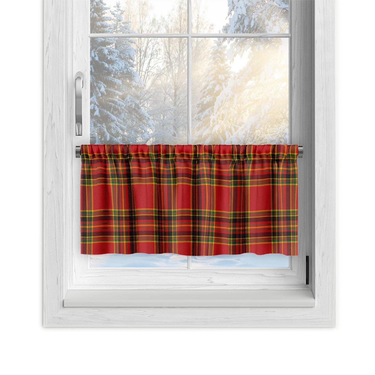 Zazdrostka WINTER wzór BN02 | szkocka krata 45 x 120 cm