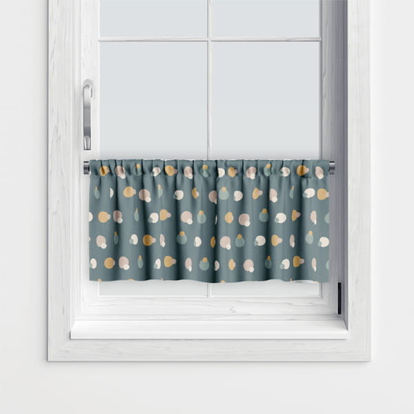 Zazdrostka WINTER wzór BN68 | Bombki na zielonym tle 60 x 150 cm