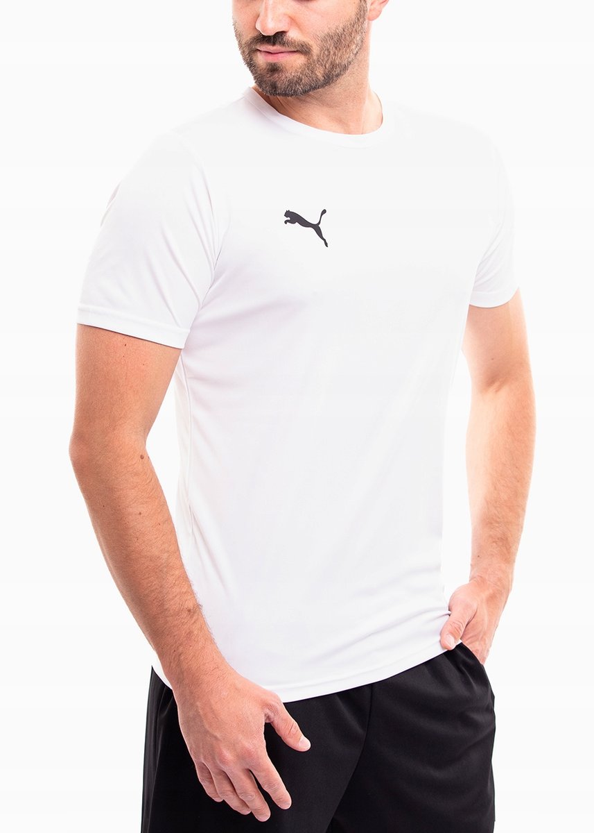 PUMA koszulka męska t-shirt sportowa z krótkim rękawem teamRISE roz. L