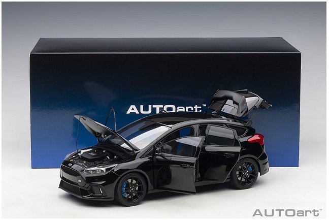 Autoart Ford Focus Rs 2016 Shadow Black 1:18 72952