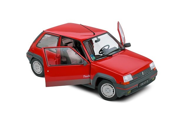 Solido Renault 5 Gt Turbo Mk1 1985 Red 1:18 1810001