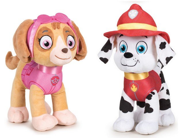 Psi Patrol Marshall Strażak + Skye Pilotka 19cm