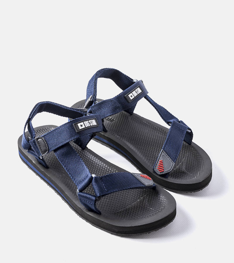 Granatowe sportowe sandały Big Star DD174718-41