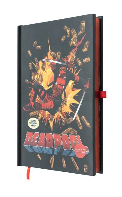 Marvel Deadpool - notes A5 podświetlany
