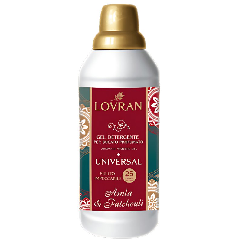Lovran Uniwersalny Żel do Prania Amla & Patchouli 1L (25 Prań)