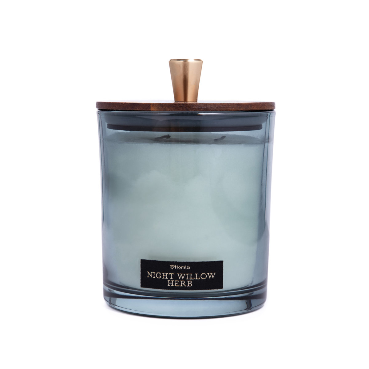 HOMLA WOODY BLEND Świeca zapachowa Night Willow Herb 380 g