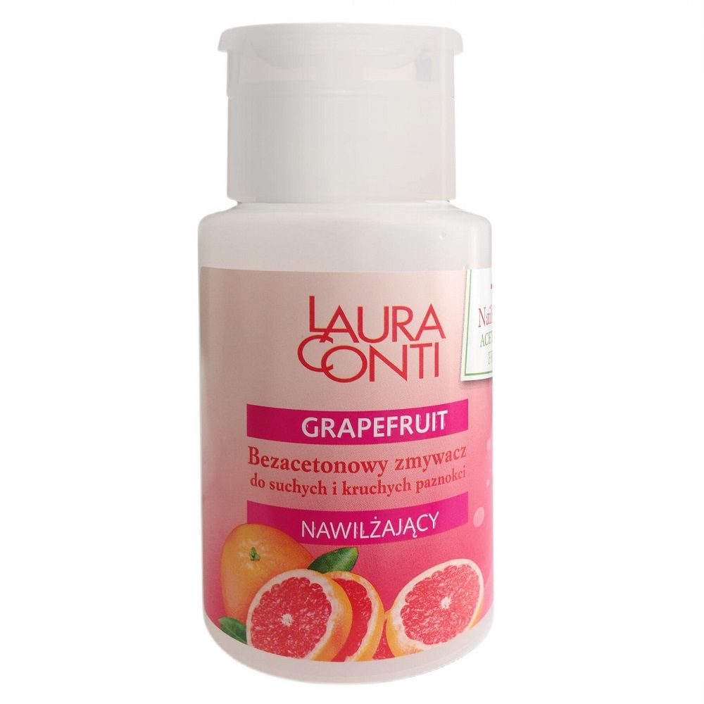 LAURA CONTI Zmywacz do paznokci bezacetonowy Grejfrut 150ml