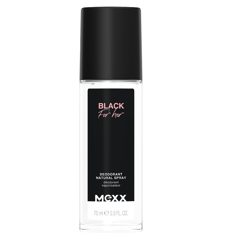 MEXX Black Woman DEO spray glass 75ml