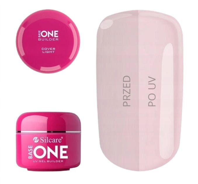 SILCARE UV Base One Cover Light żel do paznokci 5g