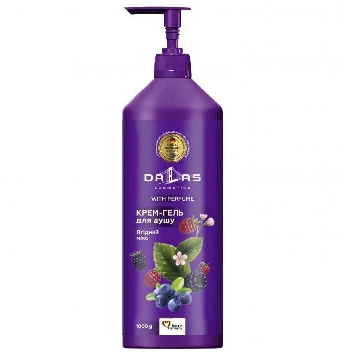 DALAS Żel pod prysznic Jagoda 1000ml