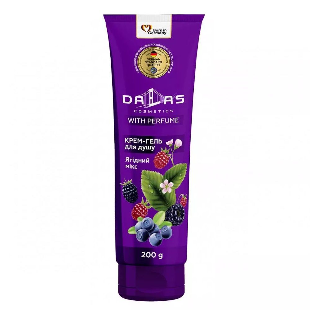 DALAS Żel pod prysznic Jagoda 200ml