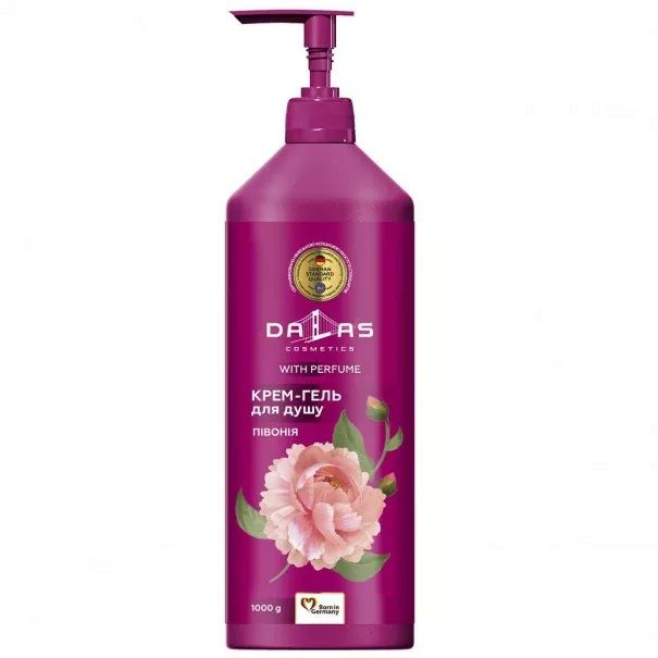 DALAS Żel pod prysznic Piwonia 1000ml